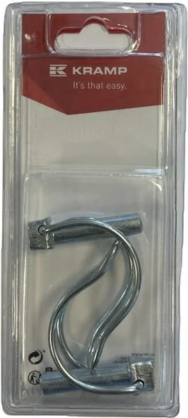 Kramp - KRSLP834P02B - Rohrstecker 8mm x 34mm (2)