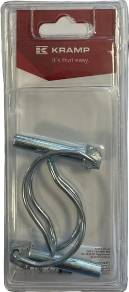 Kramp - KRSLP840P02B - Rohrstecker 8mm x 40mm (2)