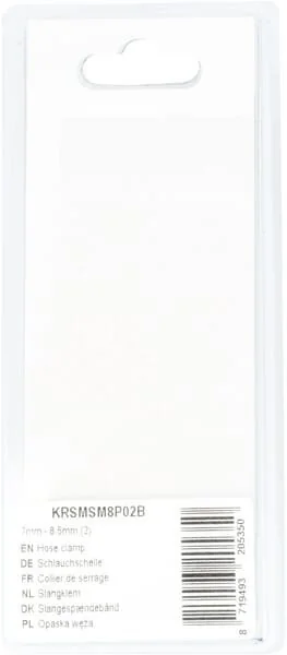 Kramp - KRSMSM8P02B - Schlauchklemme 7mm - 8.5mm (2)