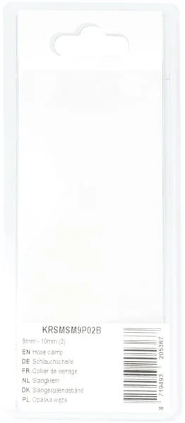 Kramp - KRSMSM9P02B - Schlauchklemme 8mm - 10mm (2)