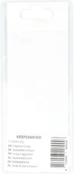 Kramp - KRSPS560P20B - Spanplattenschraube 5x60mm (20)