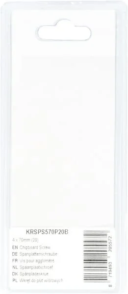 Kramp - KRSPS570P20B - Spanplattenschraube 5x70mm (20)