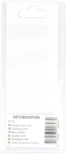 Kramp - KRTVI80025P06B - Spritzen-Düse Violett 80° (6)