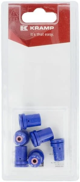 Kramp - KRTVI8003P06B - Spritzen-Düse Blau 80° (6)