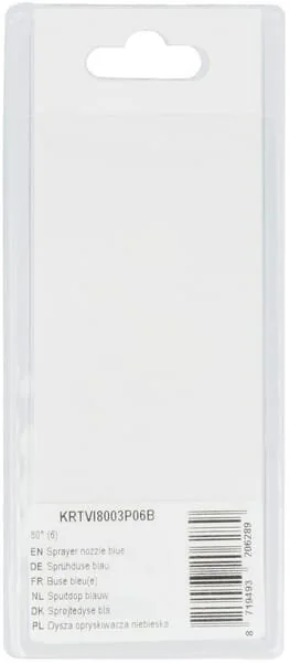 Kramp - KRTVI8003P06B - Spritzen-Düse Blau 80° (6)