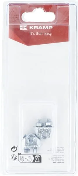 Kramp - KRWL03P02B - Seilklemme 3mm (2)