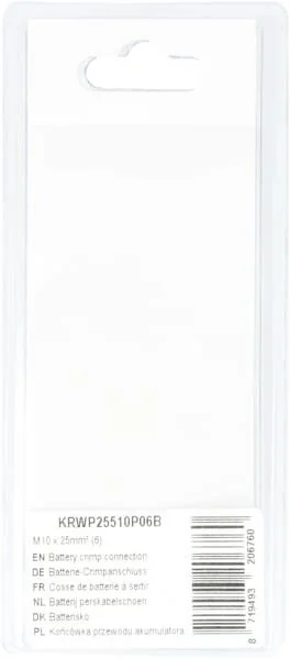 Kramp - KRWP25510P06B - Batterie Crimpverbindung mm² (6)