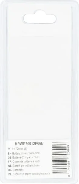 Kramp - KRWP70012P06B - Batterie Crimpverbindung mm² (6)