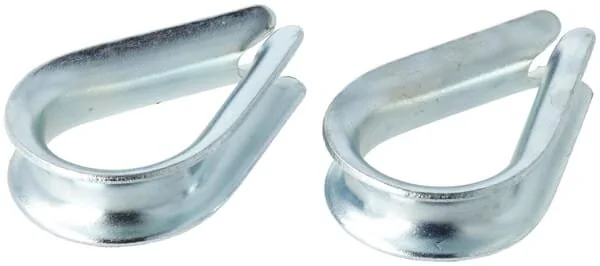 Kramp - KRWT08P02B - Drahtseilklemme - 33x24mm (2)