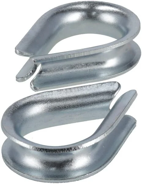 Kramp - KRWT10P02B - Drahtseilklemme - 42x31mm (2)