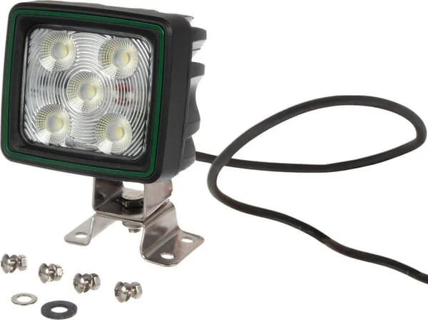 Kramp - LA104103M - Arbeitsleuchte LED, 60W, 5600lm, Quadratisch, Weiß, MM, 3M Kabel, Breites Flutlicht, 20 LED's