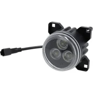 Kramp - LA10447B - Arbeitsleuchte LED, 42W, 4200lm, rund, schwarz