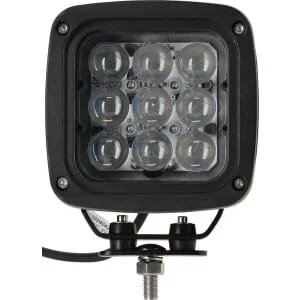 Kramp - LA10617 - Arbeitsleuchte LED, 45W, 4050lm, quadratisch, 12/, blau, Deutsch Stecker, Punktstrahl, 9 LED's