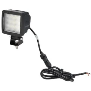 Kramp - LA10632 - Arbeitsleuchte LED, 76W, 11970lm, Quadratisch, 10/, MM, Deutsch Stecker, Flutlichtstrahl, Schwenkkopf