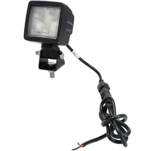 Kramp - LA10633 - Arbeitsleuchte LED, 45W, 6600lm, quadratisch, 10/, Mm, Deutsch Stecker, Flutlicht, Schwenkkopf