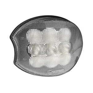 Kramp - LA10640LEFT - Eck-Arbeitsscheinwerfer LED, Links, 45W 4500lm, Mm, Schwarze Blende, H9 Stecker, Combo