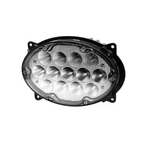 Kramp - LA10642 - Arbeitsleuchte LED, 65W, 7200lm, Oval, 10/, MM, H9 Stecker, Flutlicht