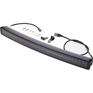 Kramp - LA10818 - Arbeitslichtleiste LED, 300W, 25200lm, rechteckig, 12, weiß/orange, Deutsch Stecker, Combo, gebogen, 60LED's, E-BOOST