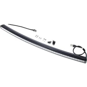 Kramp - LA10826 - Arbeitslichtleiste LED, 210W, 17640lm, rechteckig, 12, weiß/orange, Deutsch Stecker, Combo, gebogen, 42LED's, E-BOOST