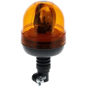 Kramp - LA250101 - Drehleuchte Halogen, 55W, gelb, flexibler Stangenhalter, X240mm