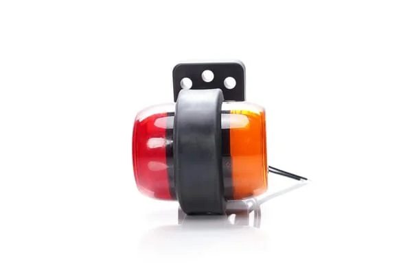 Kramp - LA30085 - Heckseitenmarkierungsleuchte LED, rotierend, rot/orange