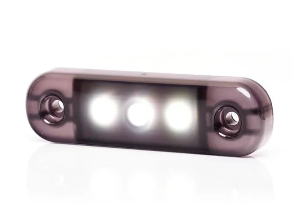 Kramp - LA30098 - Front-Positionsleuchte LED, Weiß, Rechteckig