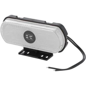 Kramp - LA30170 - Markierungsleuchte LED, weiß, rechteckig, mm, "Safety Line"