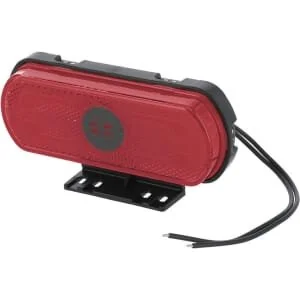 Kramp - LA30171 - Markierungsleuchte LED, rot, rechteckig, "SAFETY LINE"