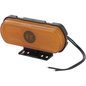 Kramp - LA30172 - Markierungsleuchte LED, Orange, Rechteckig, mm, "SAFETY LINE", Logo