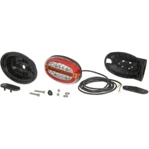 Kramp - LA40069 - Multifunktions-Rückleuchte LED, Rechteckig, mm