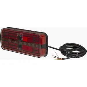 Kramp - LA40071 - Multifunktions-Rückleuchte LED, Rechteckig, mm