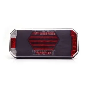 Kramp - LA40110R - Multifunktions-Rückleuchte LED, Rechts, Rot/Orange/Weiß