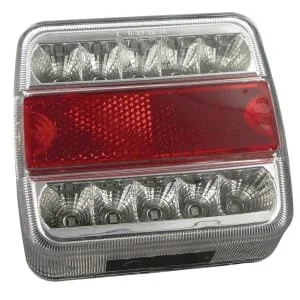 Kramp - LA45143KR - Rücklicht LED, Eckig, 12
