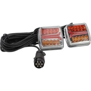 Kramp - LA60048 - Leuchtensatz LED, Hinten, Montierbar 12.5m Kabel