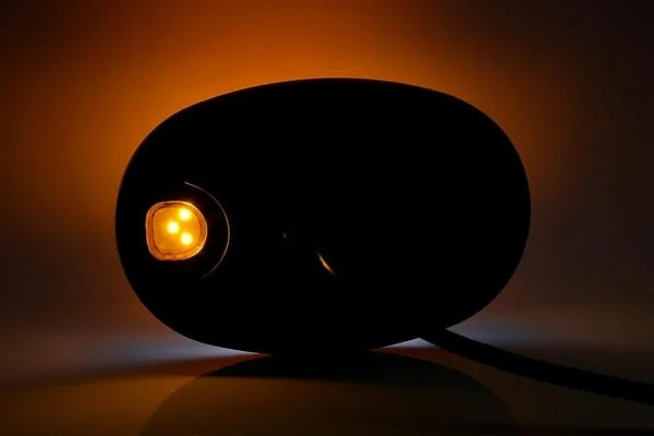 Kramp - LA80095 - Multifunktions-Frontleuchte LED, Oval, Mit Blinkleuchte