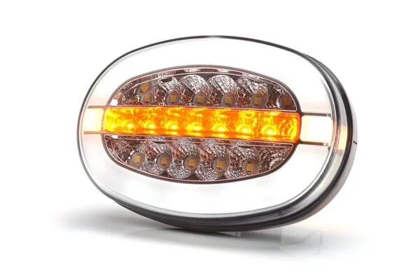 Kramp - LA80096 - Multifunktions-Frontleuchte LED, Oval
