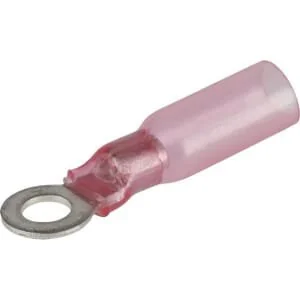 Kramp - LA901005 - Schrumpfschlauch-Ringverbinder, rot, 0.5-1mm²