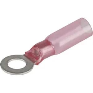 Kramp - LA901007 - Schrumpfschlauch-Ringverbinder, rot, 0.5-1mm²