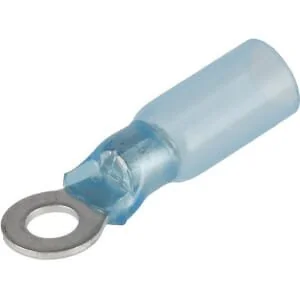 Kramp - LA901008 - Schrumpf-Ringkabelschuh, blau, 1.5-2.5mm²