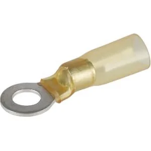 Kramp - LA901009 - Schrumpfschlauch-Ringverbinder, gelb, 4.0-6.0mm²