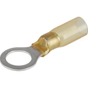 Kramp - LA901012 - Schrumpfschlauch-Ringverbinder, gelb, 4.0-6.0mm²