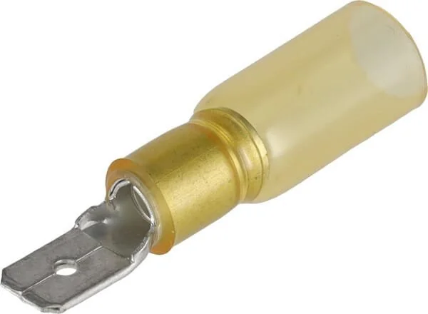 Kramp - LA901014 - Schrumpf-Flachstecker 4.0-6.0mm², 6.3x4.8mm