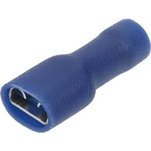 Kramp - LA9155CKR - Klemme, Flachsteckhülse, Blau, 1.5-2.5mm² 6.3mm (100x)