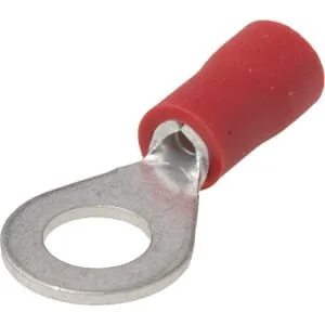 Kramp - LA9160CKR - Ringverbinder, Rot, 0.5-1mm² (100x)