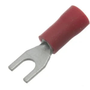 Kramp - LA9175CKR - Gabelkabelschuh, rot, 0.5-1mm² (100x)