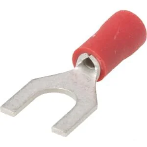 Kramp - LA9185CKR - Gabelkabelschuh, rot, 0.5-1mm² (100x)