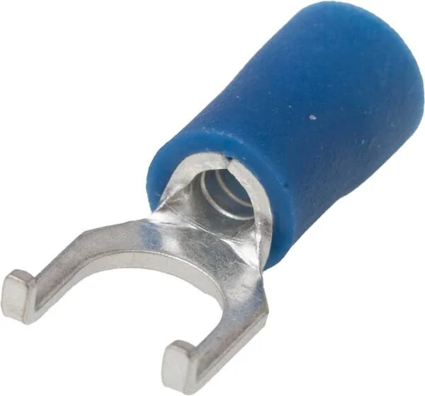 Kramp - LA9285CKR - Gabelkabelschuh, blau, 1.5-2.5mm² (100x)