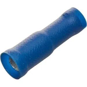 Kramp - LA9330CKR - Rundsteckverbinder Buchse, Blau, 1.5-2.5mm² 4mm (100x)