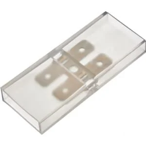Kramp - LA9345CKR - Verbinder isoliert doppelt (2/2-Pin) 6.3x0.8mm (10x)
