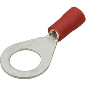 Kramp - LA9385CKR - Ringverbinder, Rot, 0.5-1mm² (100x)